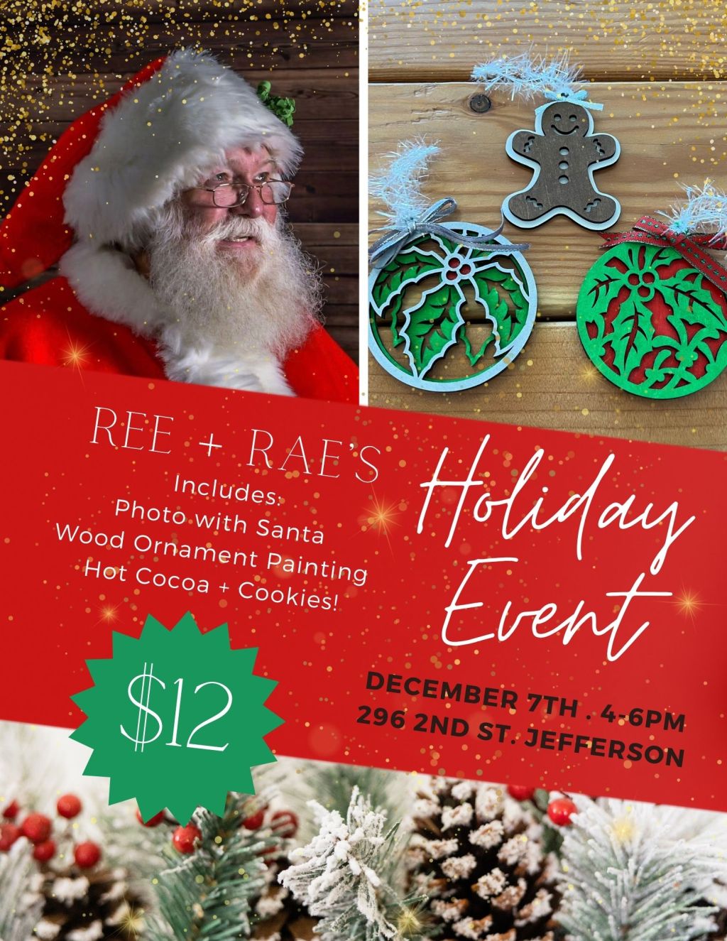 Santa’s Coming to Ree +&nbsp;Rae’s!